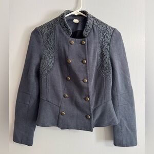 We The Free Navy Blazer Jacket Size Small